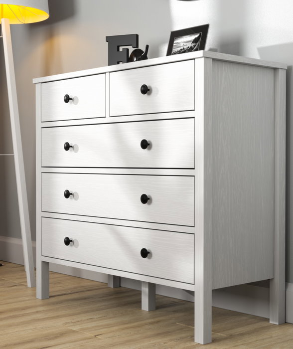 Hanah Home Cómoda FRN-20061 Madera y Blanco